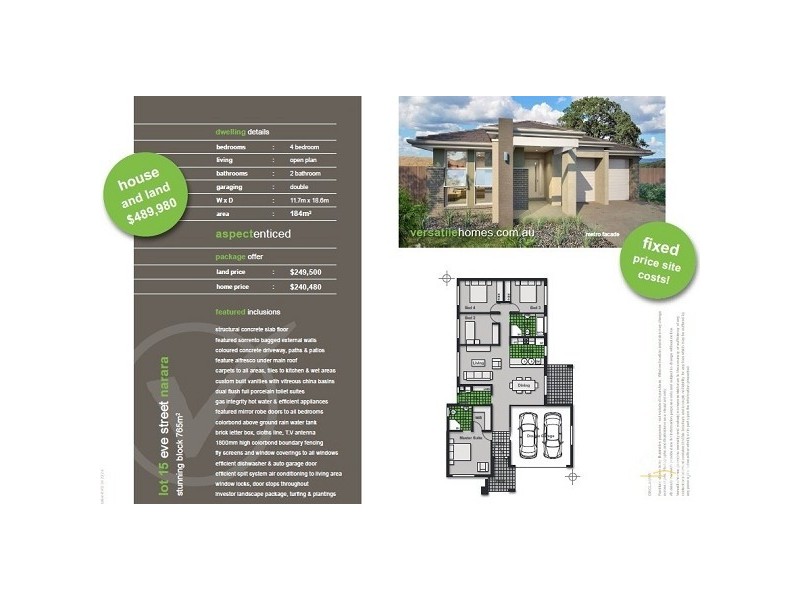 Muliple Lots Eve st and Bellbowrie ave, Narara NSW 2250