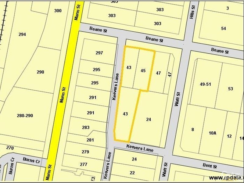 43-45 Beane Street & 2 Keevers Lane, Gosford NSW 2250