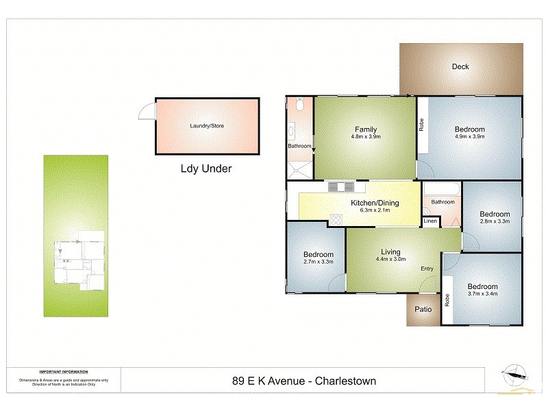 89 EK Avenue, Charlestown NSW 2290 Floorplan
