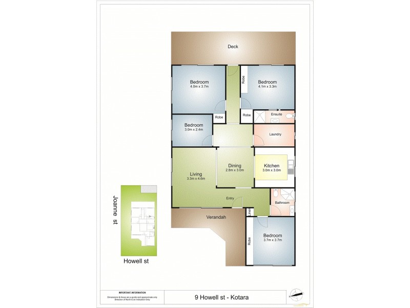 9 Howell Street, Kotara NSW 2289 Floorplan