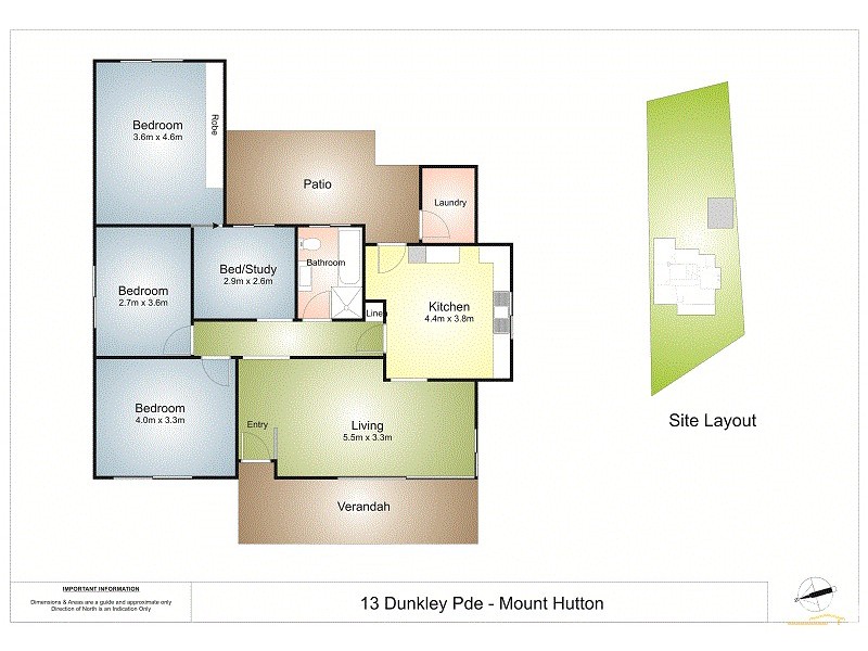 13 Dunkley Parade, Mount Hutton NSW 2290 Floorplan