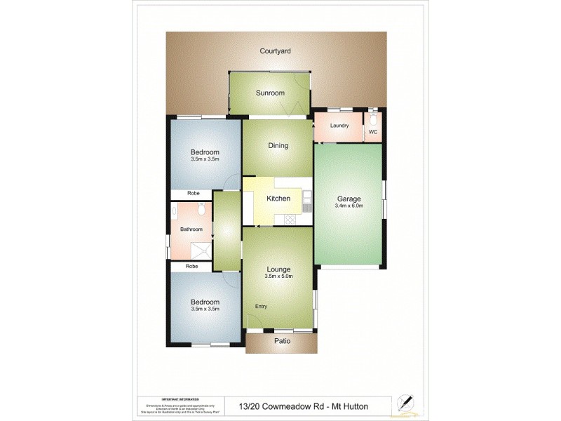 13/20 Cowmeadow Road, Mount Hutton NSW 2290 Floorplan