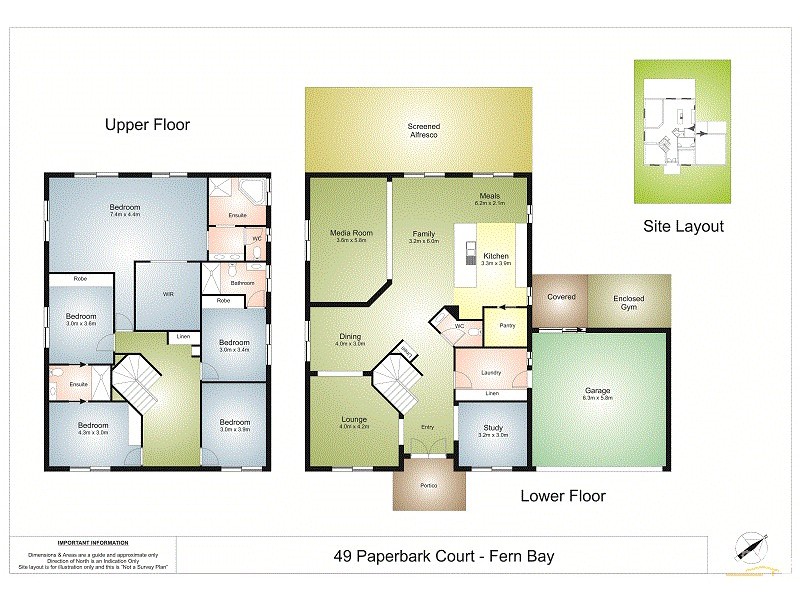 49 Paperbark Court, Fern Bay NSW 2295 Floorplan
