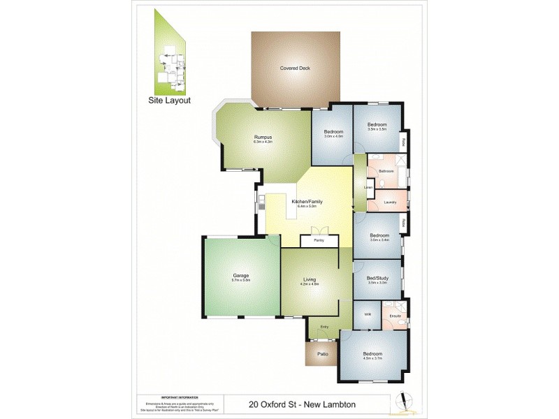 20 Oxford Street, New Lambton NSW 2305 Floorplan