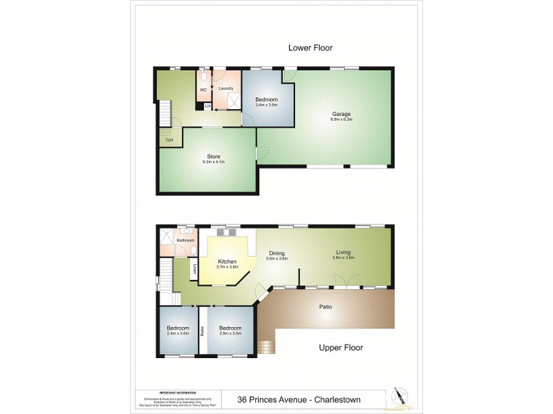 36 Princes Avenue, Charlestown NSW 2290 Floorplan