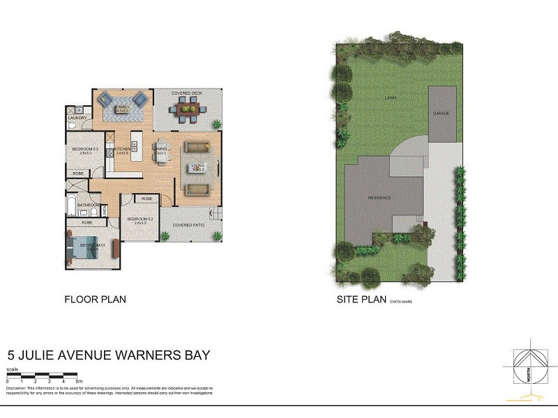 5 Julie Avenue, Warners Bay NSW 2282 Floorplan