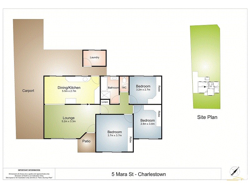 5 Mara Street, Charlestown NSW 2290 Floorplan