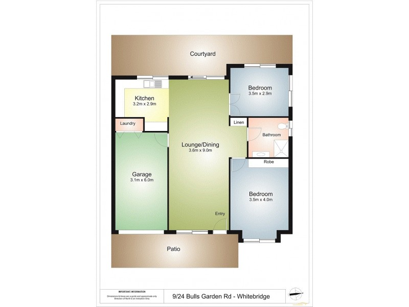 9/24 Bulls Garden Road, Whitebridge NSW 2290 Floorplan