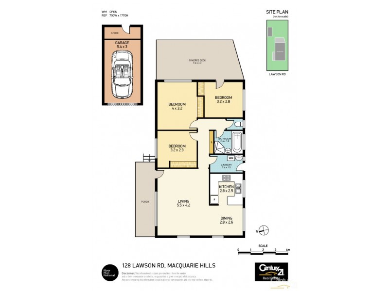 128 Lawson Road, Macquarie Hills NSW 2285 Floorplan