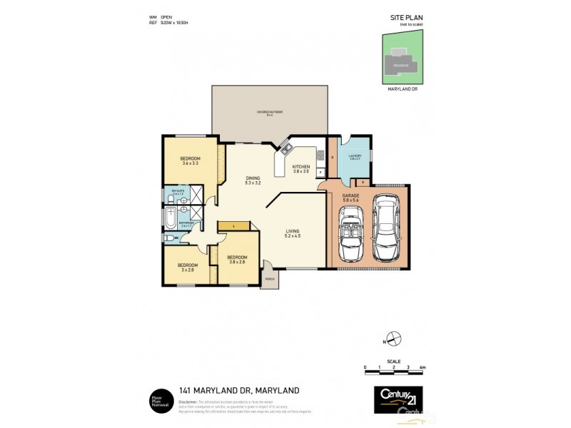 141 Maryland Drive, Maryland NSW 2287 Floorplan