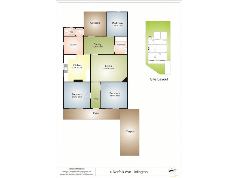 4 Norfolk Avenue, Islington NSW 2296 Floorplan