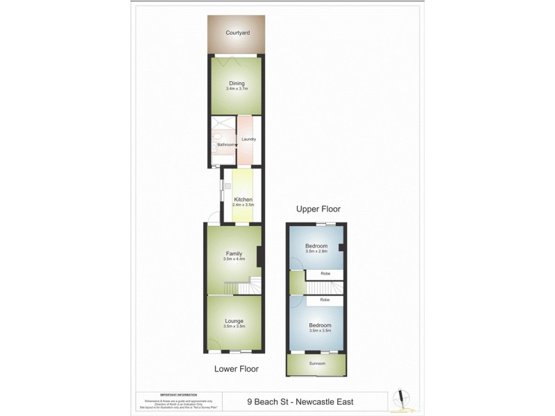 9 Beach Street, Newcastle East NSW 2300 Floorplan