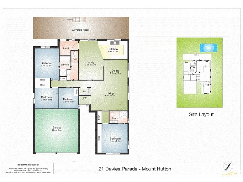 21 Davies Parade, Mount Hutton NSW 2290 Floorplan