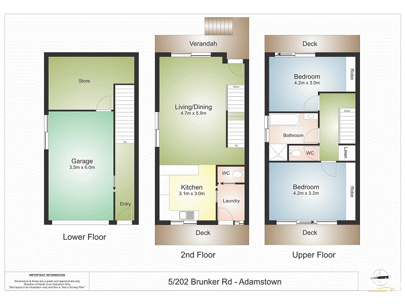 5/202 Brunker Road, Adamstown NSW 2289 Floorplan