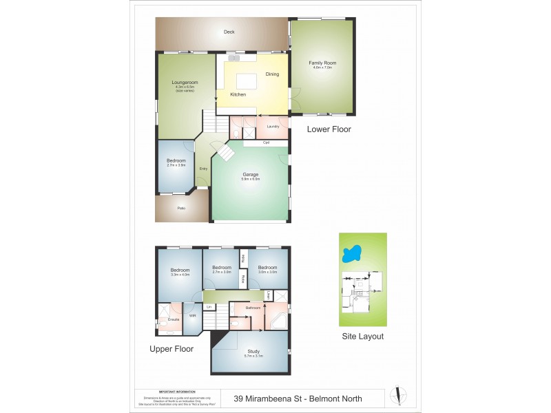 39 Mirambeena Street, Belmont North NSW 2280 Floorplan