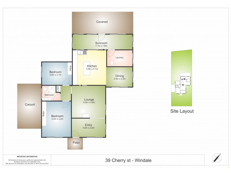 39 Cherry Street, Windale NSW 2306 Floorplan