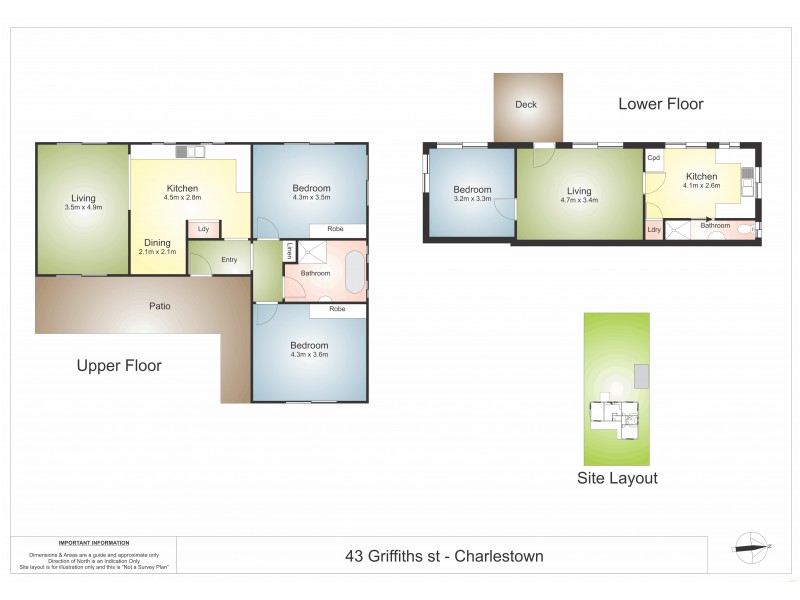 43 Griffiths Street, Charlestown NSW 2290 Floorplan