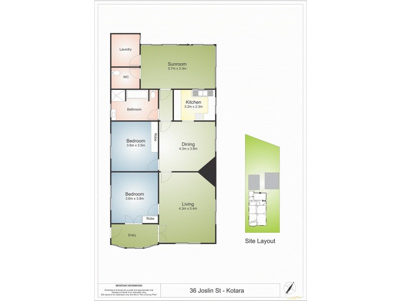 36 Joslin Street, Kotara NSW 2289 Floorplan