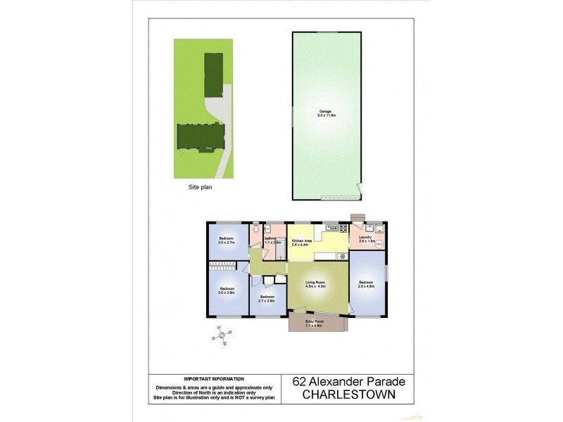 62 Alexander Parade, Charlestown NSW 2290 Floorplan