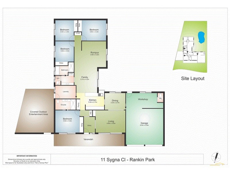 11 Sygna Close, Rankin Park NSW 2287 Floorplan