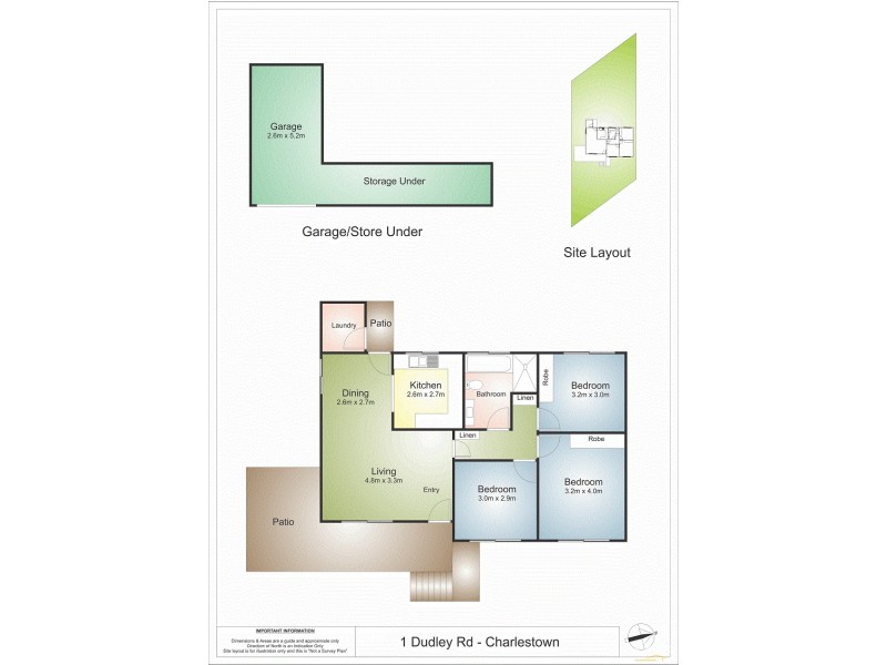 1 Dudley Road, Charlestown NSW 2290 Floorplan