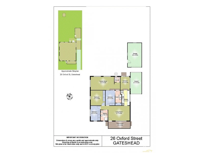 26 Oxford Street, Gateshead NSW 2290 Floorplan