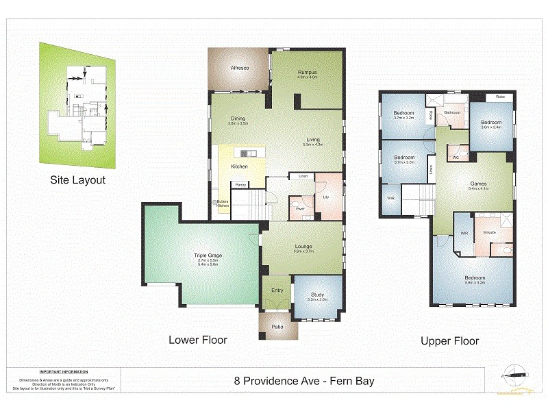 8 Providence Avenue, Fern Bay NSW 2295 Floorplan