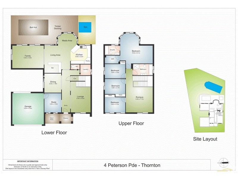 4 Peterson Parade, Thornton NSW 2322 Floorplan