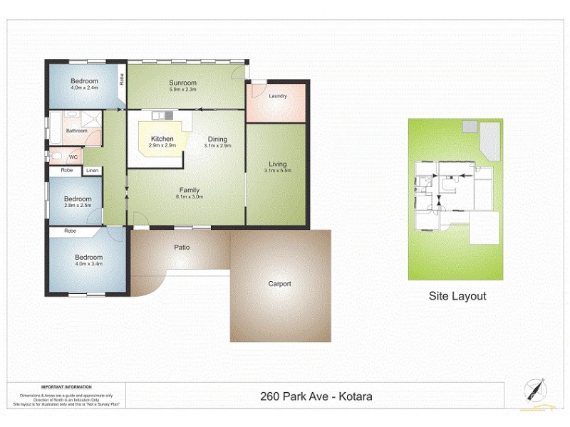 260 Park Avenue, Kotara NSW 2289 Floorplan