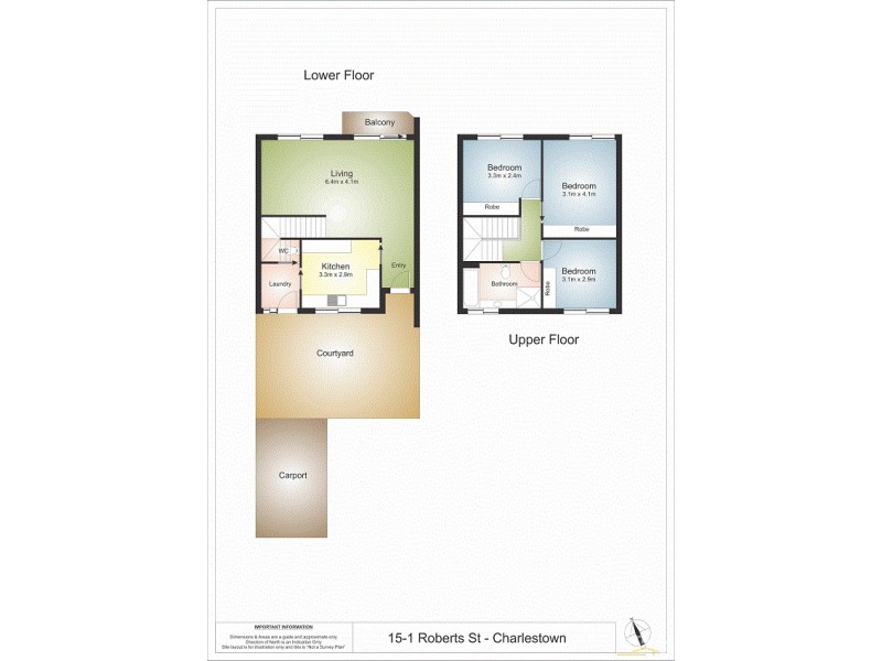 15/1 Roberts Street, Charlestown NSW 2290 Floorplan