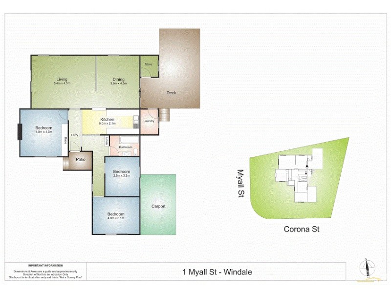 1 Myall Street, Windale NSW 2306 Floorplan