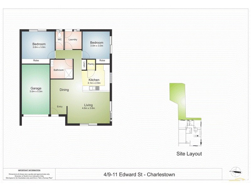 4/9-11 Edward Street, Charlestown NSW 2290 Floorplan