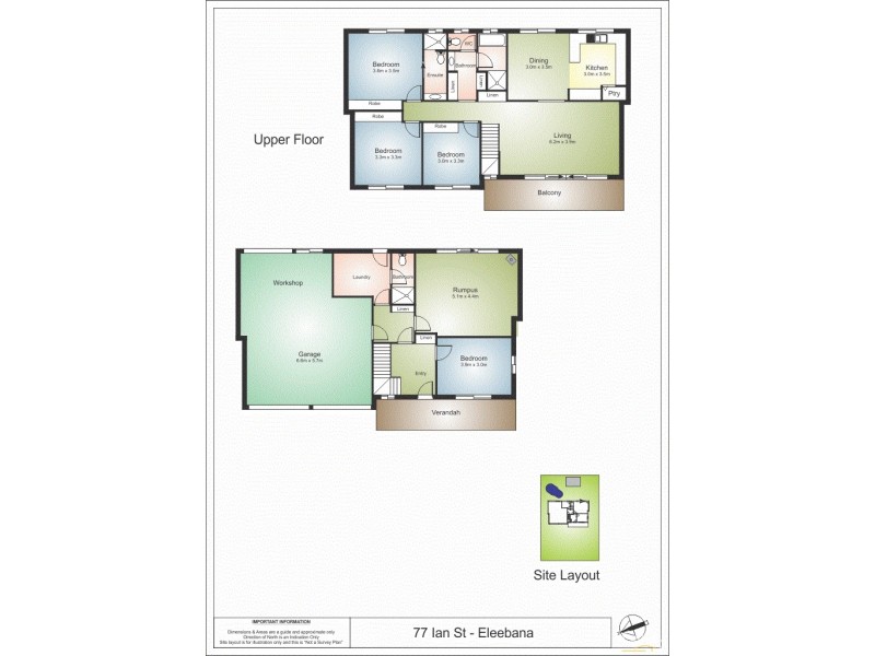 77 Ian Street, Eleebana NSW 2282 Floorplan