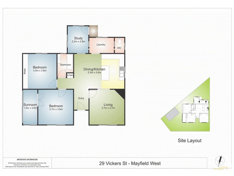 29 Vickers Street, Mayfield West NSW 2304 Floorplan
