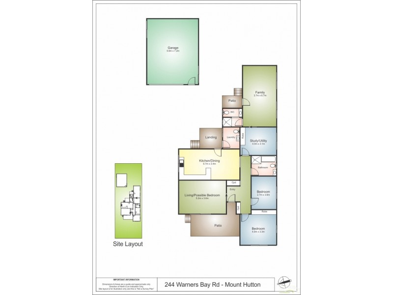 244 Warners Bay Road, Mount Hutton NSW 2290 Floorplan