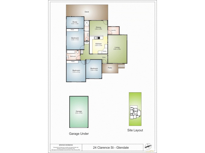 24 Clarence Street, Glendale NSW 2285 Floorplan