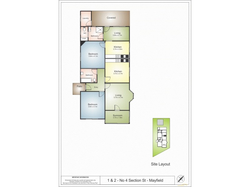 4 Section Street, Mayfield NSW 2304 Floorplan
