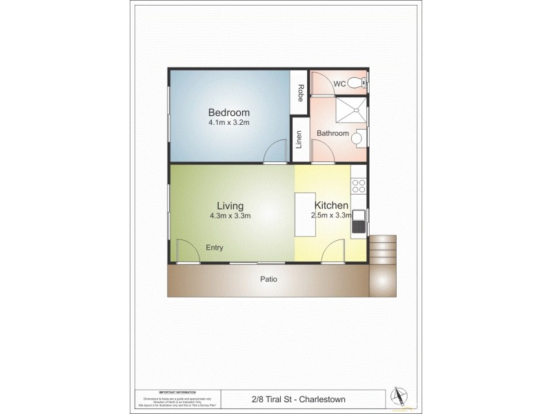 2/8 Tiral Street, Charlestown NSW 2290 Floorplan