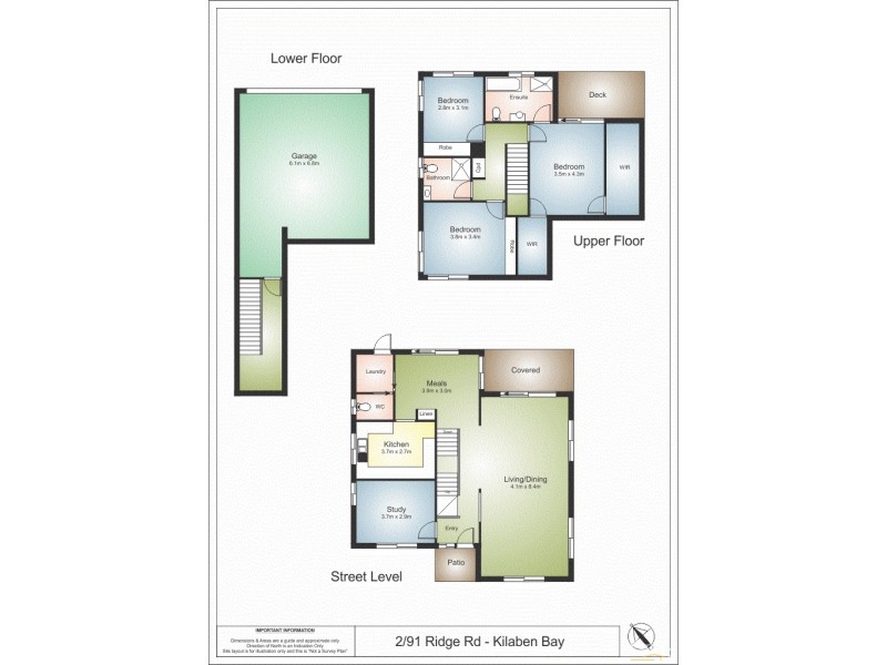 2/91 Ridge Road, Kilaben Bay NSW 2283 Floorplan