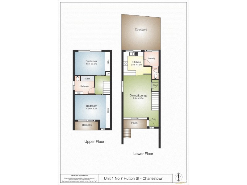 1/7 Hutton Street, Charlestown NSW 2290 Floorplan