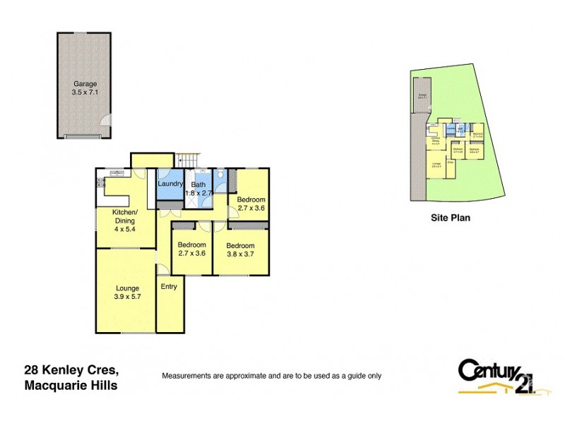 28 Kenley Crescent, Macquarie Hills NSW 2285 Floorplan