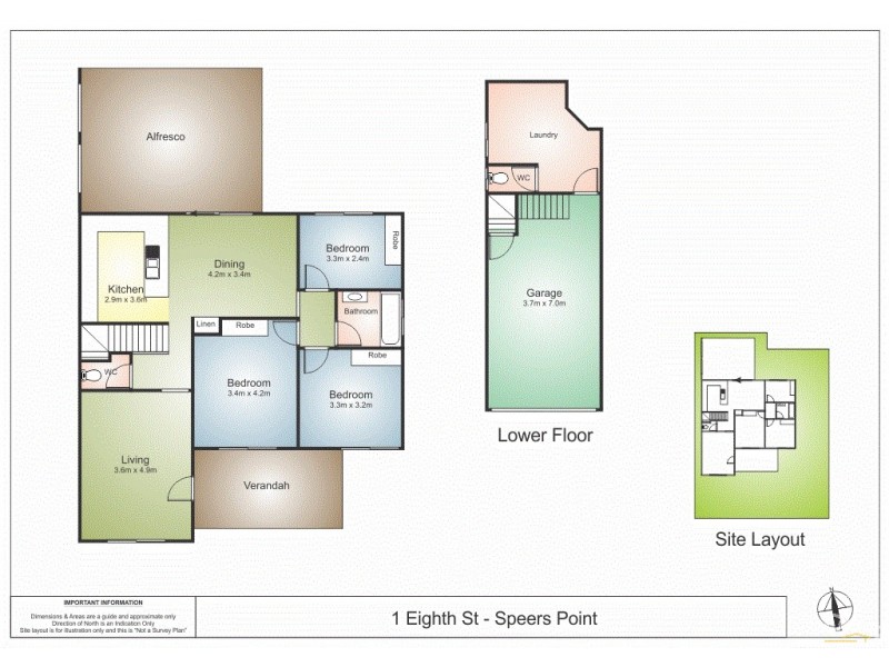 1 Eighth Street, Speers Point NSW 2284 Floorplan