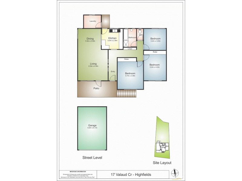 17 Valaud Crescent, Highfields NSW 2289 Floorplan