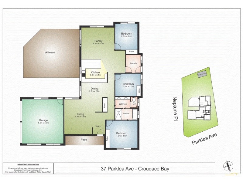 37 Parklea Avenue, Croudace Bay NSW 2280 Floorplan