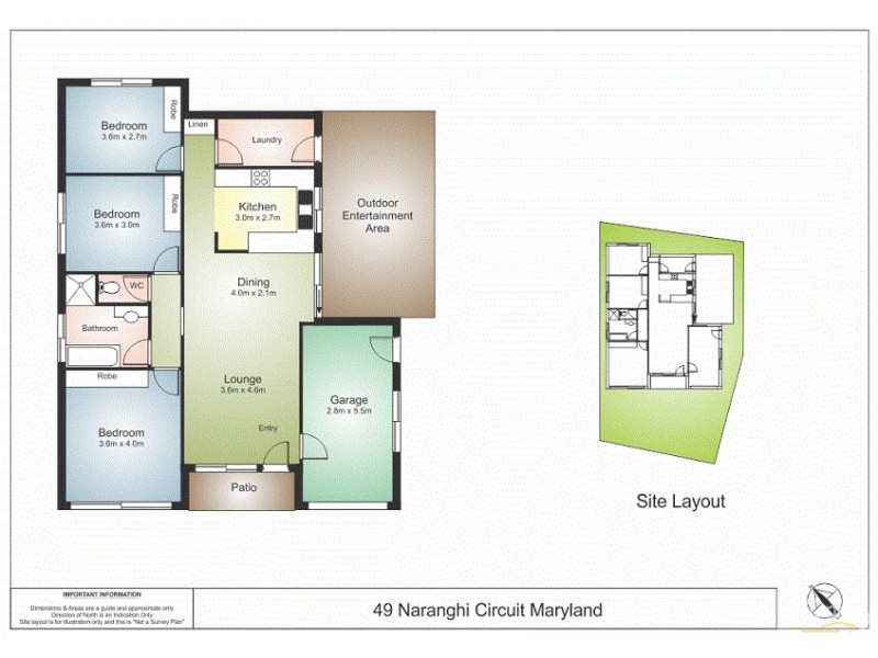 49 Naranghi Circuit, Maryland NSW 2287 Floorplan