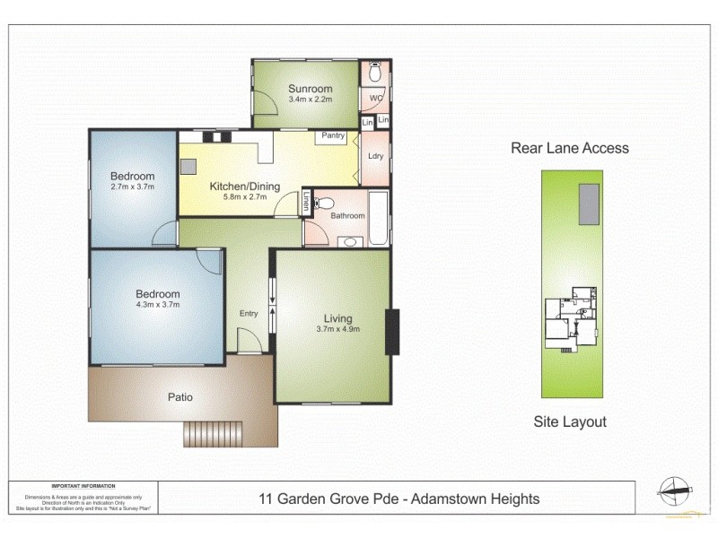 11 Garden Grove Parade, Adamstown Heights NSW 2289 Floorplan