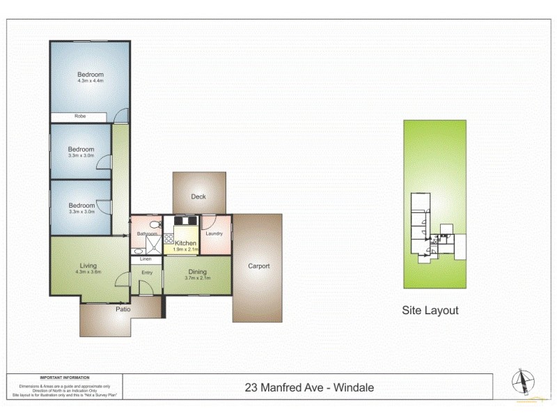 23 Manfred Avenue, Windale NSW 2306 Floorplan