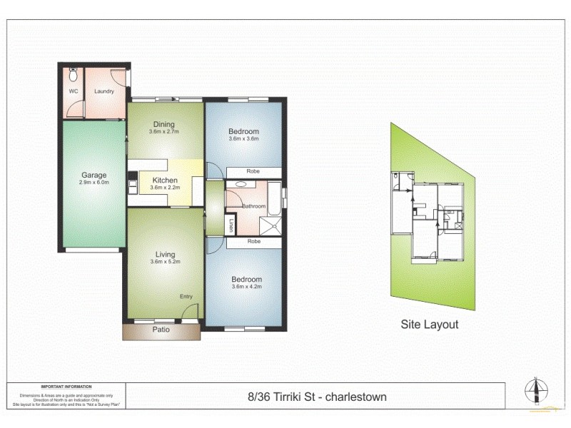 8/36 Tirriki Street, Charlestown NSW 2290 Floorplan