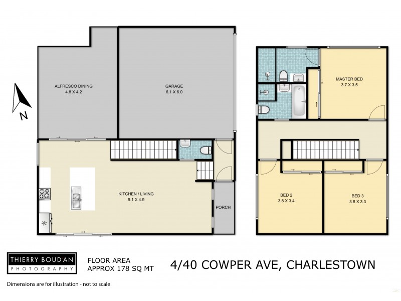 4/40 Cowper Avenue, Charlestown NSW 2290 Floorplan