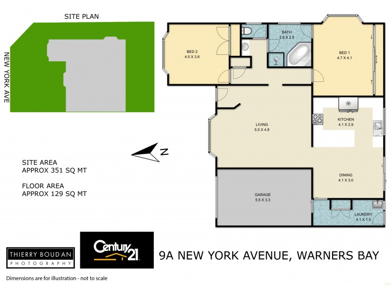 9A New York Avenue, Warners Bay NSW 2282 Floorplan